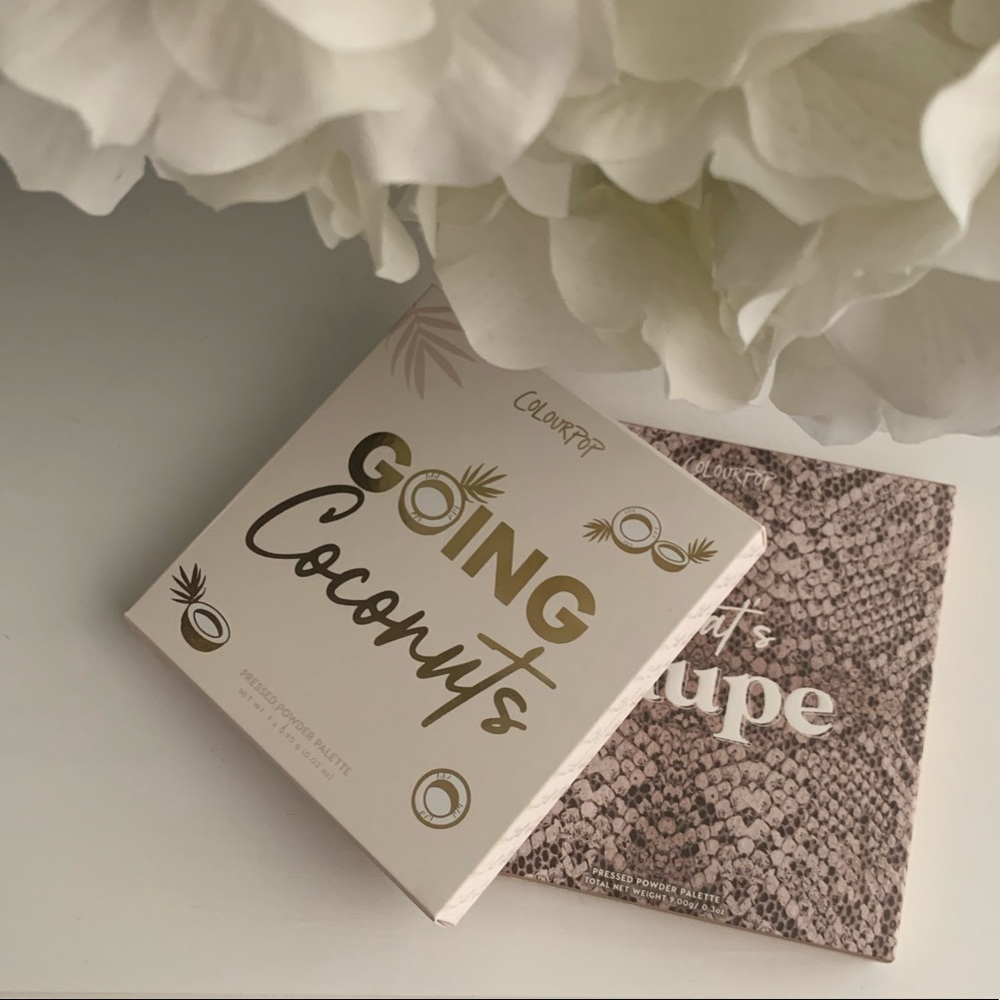 Colourpop Eyeshadow Palette Duo - Going Coconuts & That’s Taupe